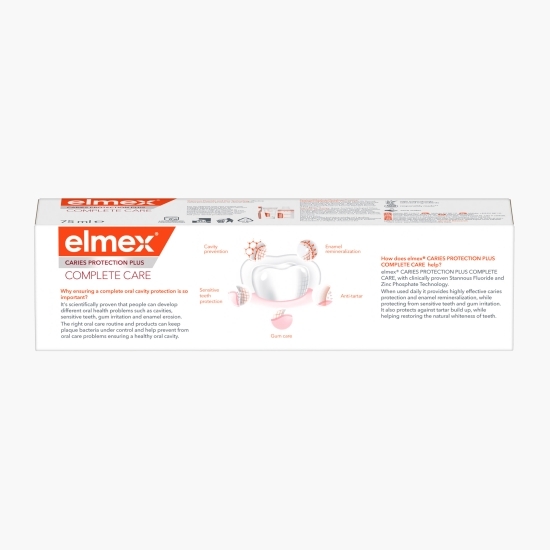 Pastă de dinți cu protecție anticarie, Complete Care, 75ml