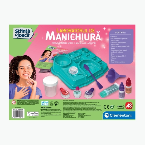 Știință & joacă: Laboratorul de manichiură, 8+ ani