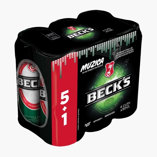 Bere blondă doză 6x0.5l (5+1)