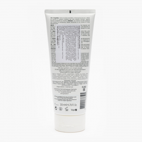 Șampon bio cu utilizare zilnică pentru toate tipurile de păr 200ml