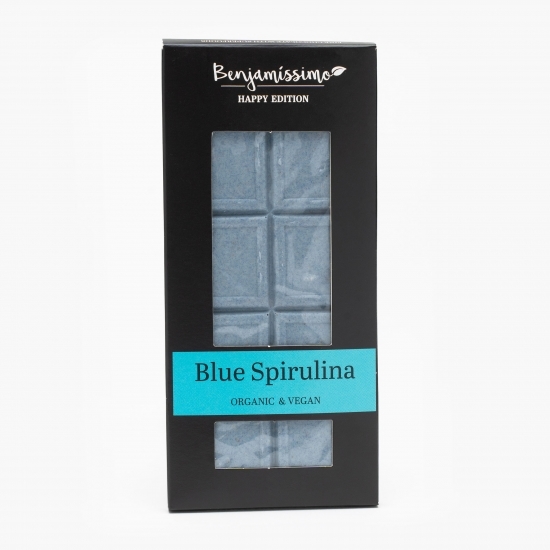 Ciocolată eco cu spirulină Blue lagoon vegană 60g
