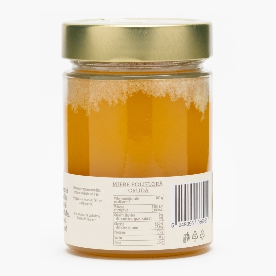 Miere polifloră crudă 420g