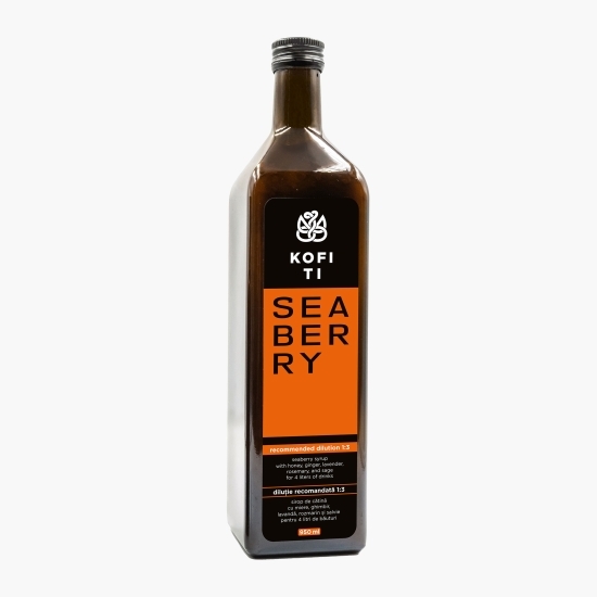 Sirop cu cătină eco, miere, ghimbir, lavandă, rozmarin și salvie Seaberry 950ml