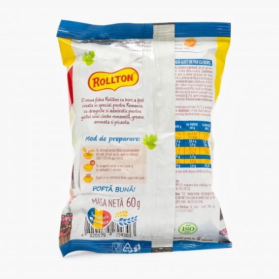 Fidea de preparare rapidă cu gust de pui cu borș 60g