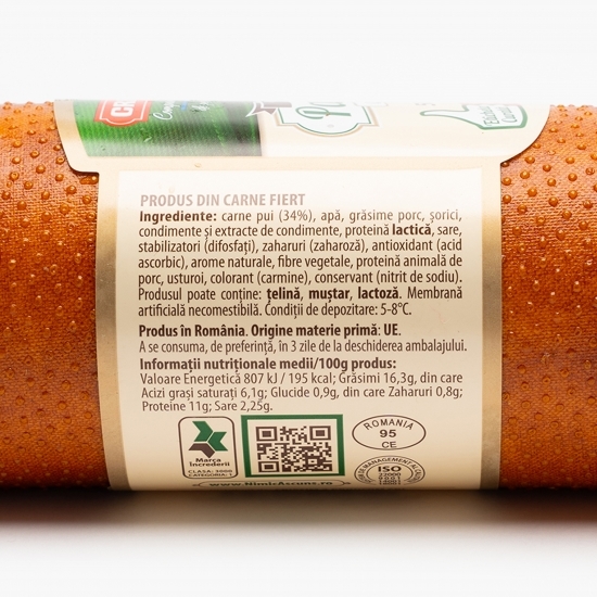 Mini parizer cu pui 500g