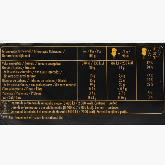 Înghețată cu sorbet de fructul pasiunii și mango 90ml