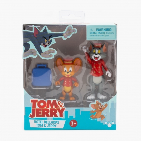 Set 2 figurine Tom&Jerry Hotel Bellhops (8cm) 3+ ani