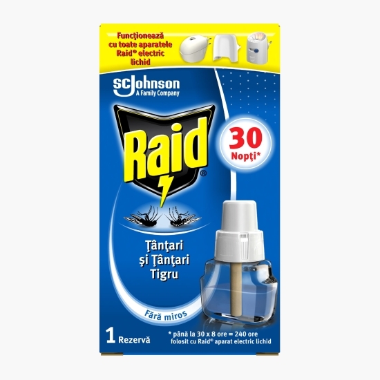 Rezervă pentru aparat electric împotriva țânțarilor (30 nopti) 21ml