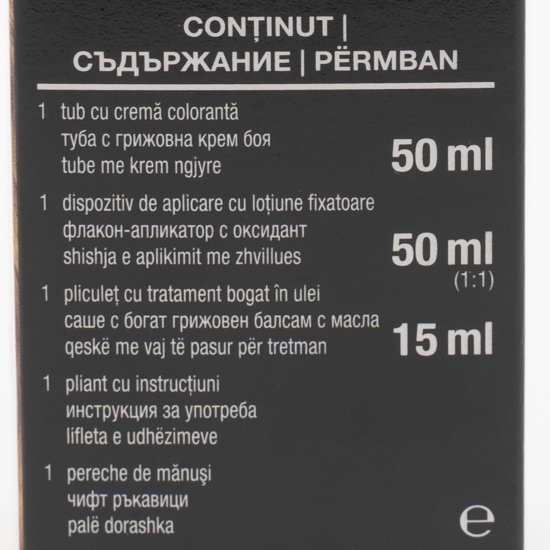 Vopsea de păr permanentă fără amoniac Oleo Intense, 8-05 blond bej, 115ml