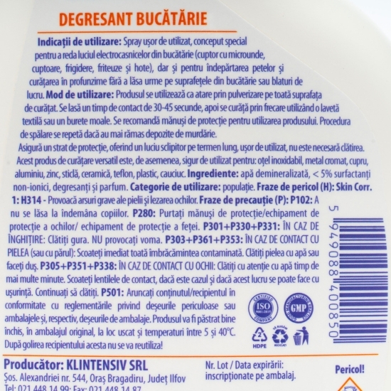 Degresant bucătărie 500ml