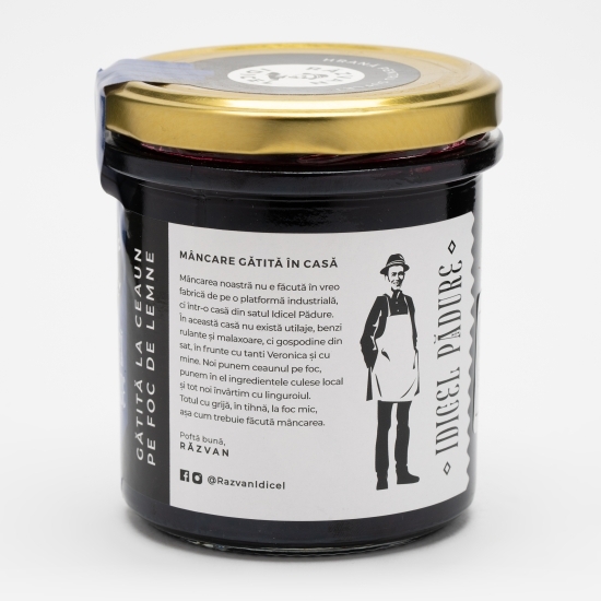 Dulceață de coacăze, gătită la ceaun pe foc de lemne 380g