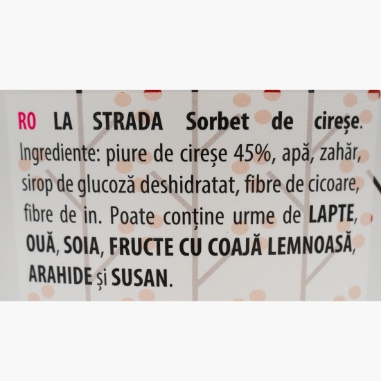 Sorbet de cireșe 0.5l