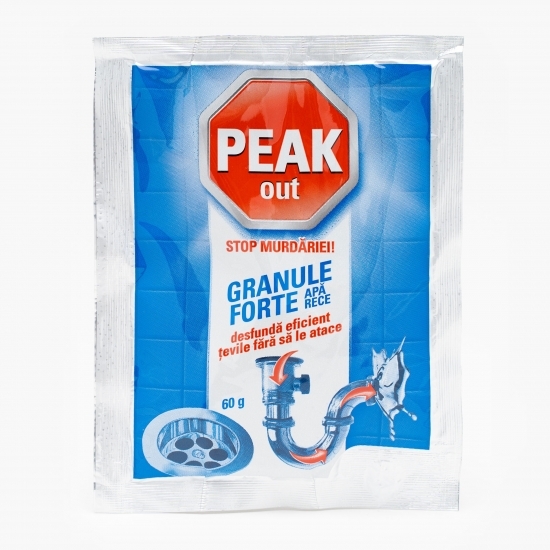 Granule Forte pentru desfundat țevi apă rece 60g