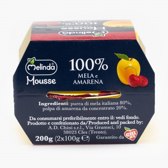 Mousse de mere și vișine (2x100g) 200g