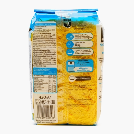 Fidea fără gluten din făină de porumb și făină de orez 450g