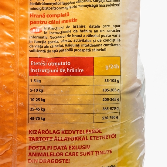 Hrană uscată pentru câini, 10Kg, cu pui 