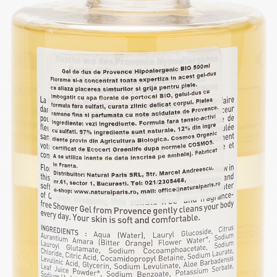 Gel de duș bio hipoalergenic 500ml