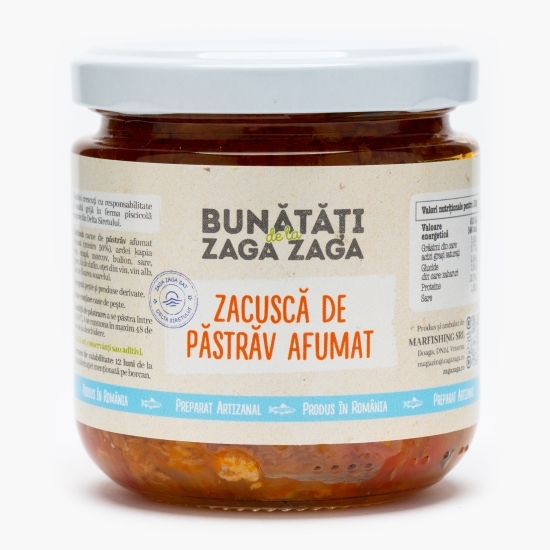 Zacuscă de păstrăv afumat 200g
