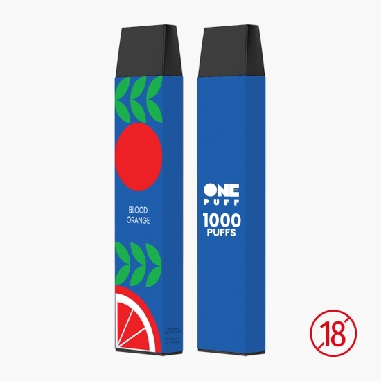 Țigară electronică Blood Orange, 0% nicotină, 1000 puffuri