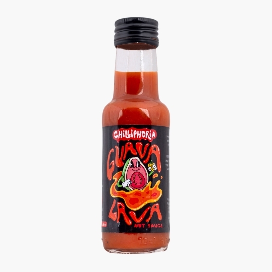 Sos iute Guava Lava (ardei iute Trinidad Moruga Scorpion, guava și ananas) 100ml