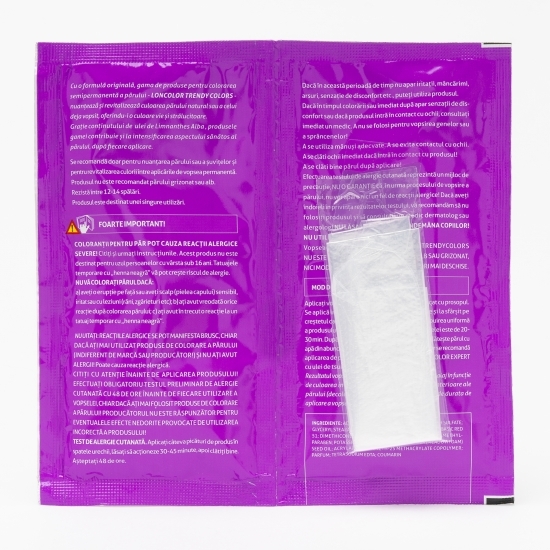 Vopsea semipermanentă pentru păr R6 roșu techno plicuri 2x25ml