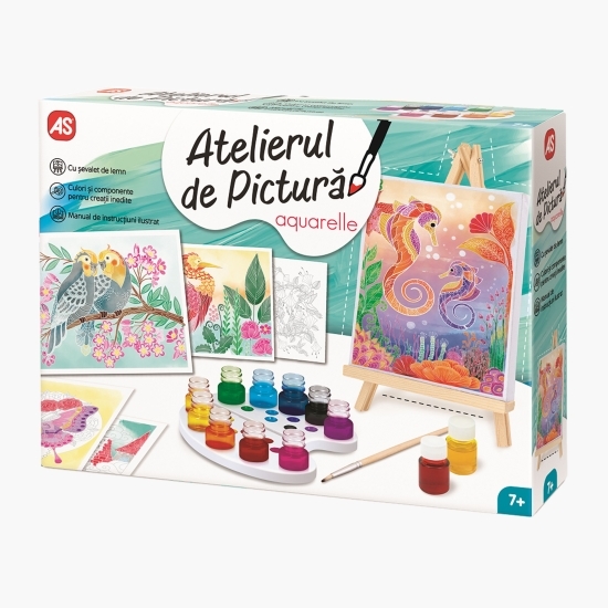 Atelierul de pictură Aquarelle, +7 ani