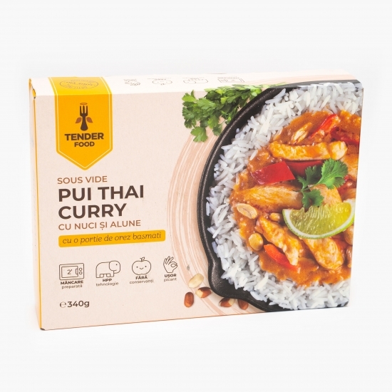 Pui thai curry cu nuci și alune 340g