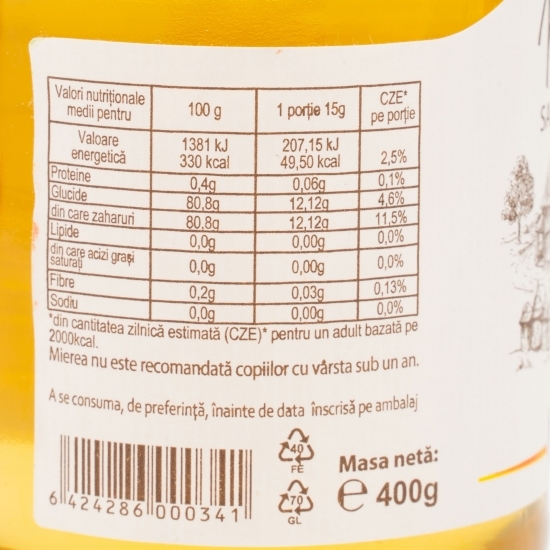 Miere de salcâm eco 400g