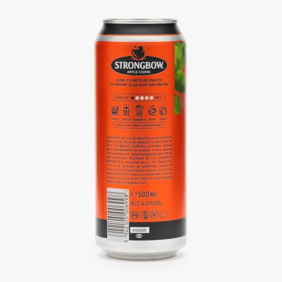 Cidru fructe de pădure doză 0.5l