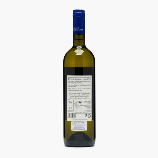 Vin alb sec Sauvignon Blanc & Assytiko, 13%, 750ml