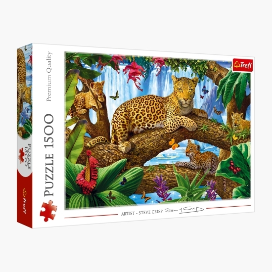 Puzzle-Jaguar într-o pauză odihnitoare 4+ ani