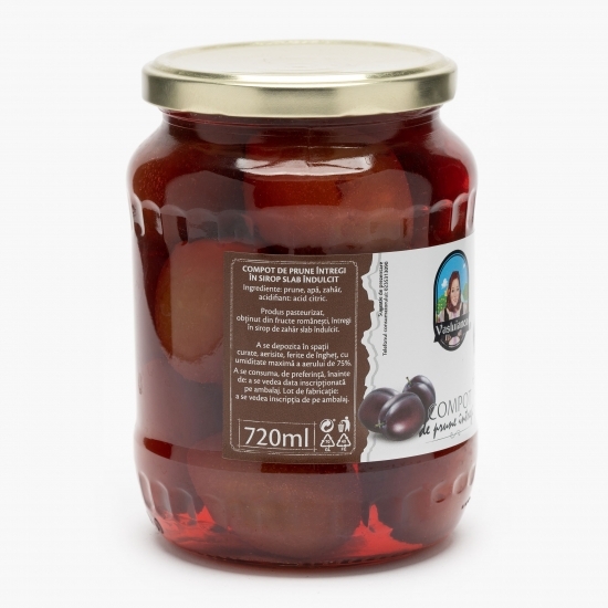 Compot de prune întregi 720ml