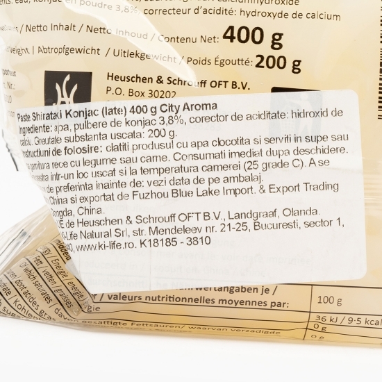 Paste Shirataki Konjac (late) 400g