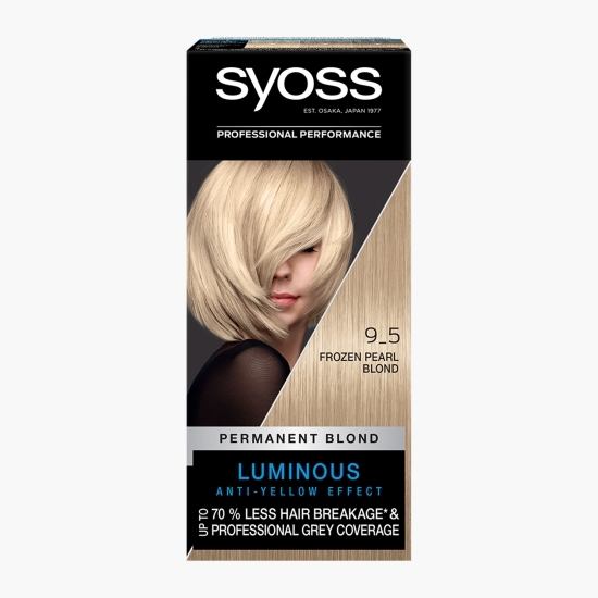 Vopsea de păr permanentă Professional Performance, 9-5 blond perla înghețat, 115ml