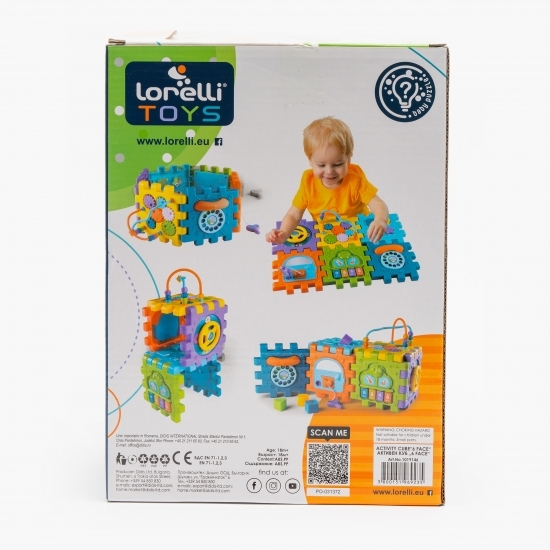 Cub activități 6 fețe interactiv, 18+ luni