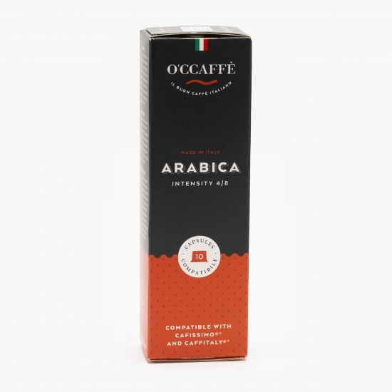 Capsule cafea, Arabica, 10 băuturi, 75g