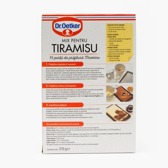 Praf pentru prăjitură Tiramisu 370g
