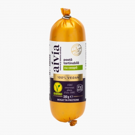 Pastă tartinabilă vegană cu ceapă 150g