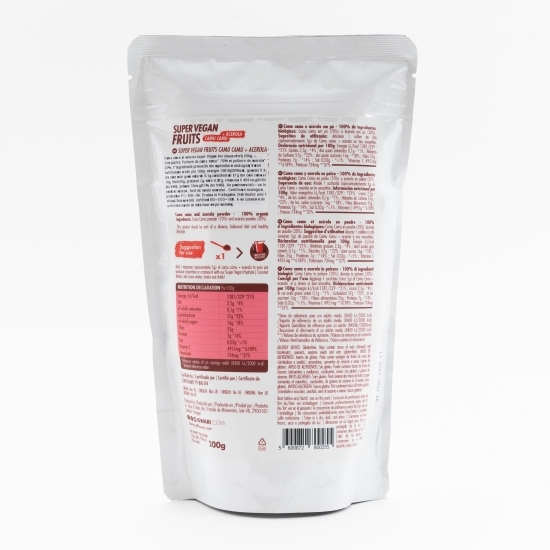 Pulbere camu camu și acerola super vegan eco (după efort) 200g