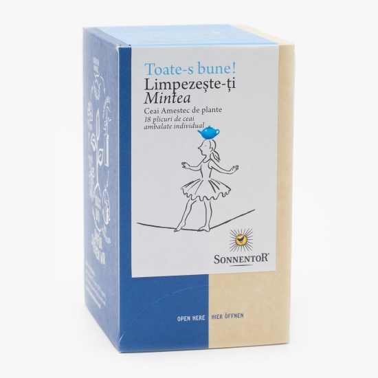 Ceai eco „Toate-s bune! Limpezește-ți mintea” 18 plicuri