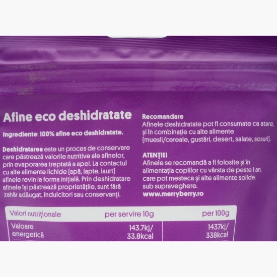 Afine eco deshidratate 100g