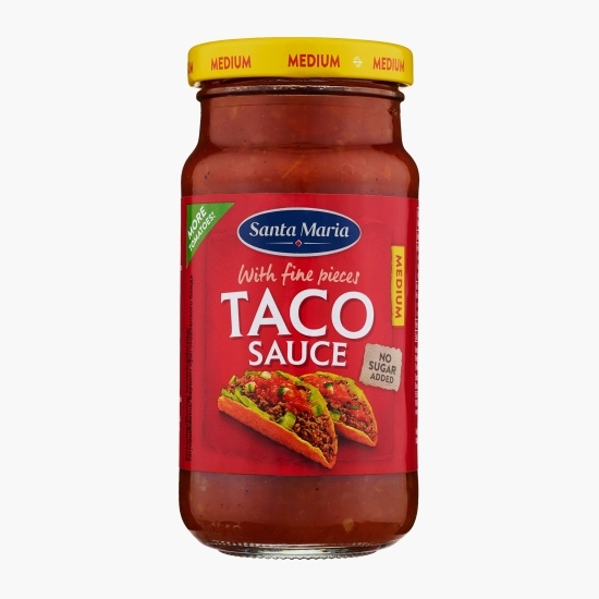 Sos taco mediu, fără zahăr adăugat, 230g