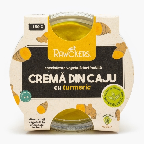Cremă tartinabilă din caju cu turmeric eco 150g