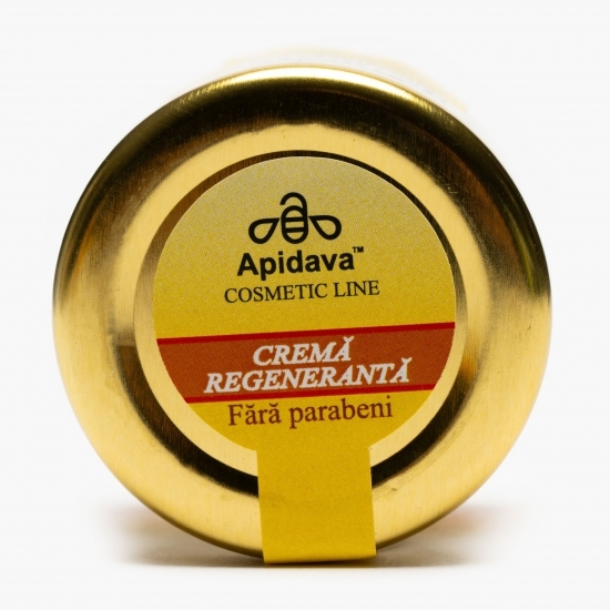 Cremă regenerantă de noapte cu miere, lăptișor de Matcă și vitamina A, 30ml