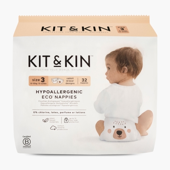 Scutece eco, mărimea 3, 6-10kg, 32 buc