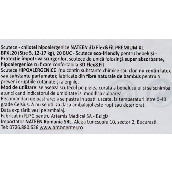 Scutece chiloțel eco-friendly Premium Line, Nr. 5, 12-17kg, 20 buc