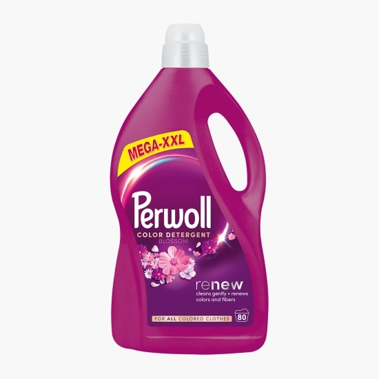 Detergent de rufe lichid Renew Color Blossom, 80 spălări, 4l