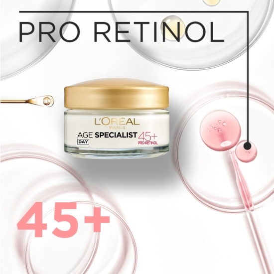 Cremă de zi antirid cu efect de lifting 45+ Age Specialist 50ml