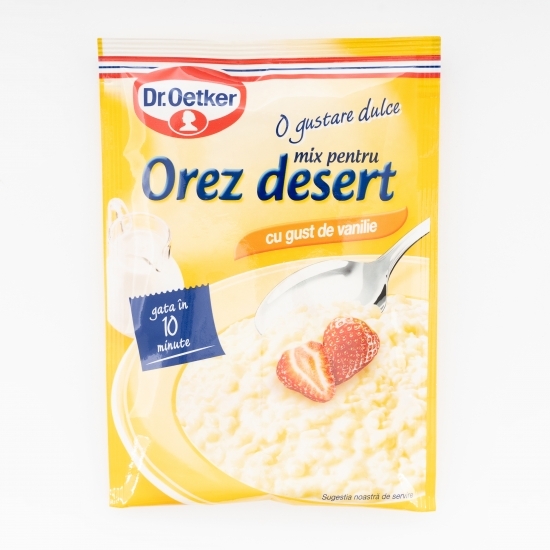 Mix pentru orez desert cu gust de vanilie 124g