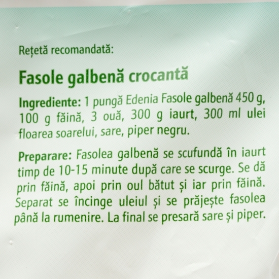 Fasole galbenă întreagă 450g